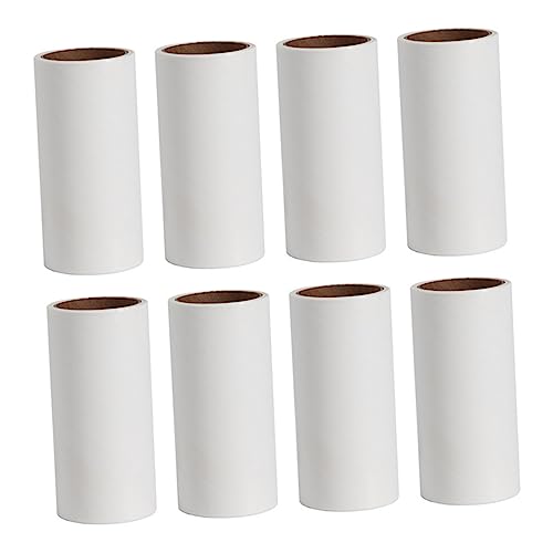 TOYANDONA 8 Stück Teiliges Abreißbare Fusselrolle aus Robustem Papier Tierhaarentfernend und Flusenlösend Kompakt und Leicht für Kleidung und Haushalt von TOYANDONA
