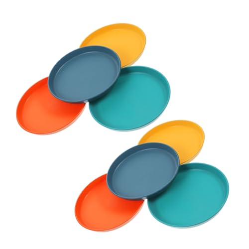 TOYANDONA 8 Stück Teiliges Katzennapf für Kätzchen und Kurzbeinige Katzen Flache Schalen zur Linderung von Schnurrhaarmüdigkeit für und Trockenfutter Bunten Farben Grün Blau Gelb Orange TOYANDONA 8 Stück Teiliges Katzennapf für Kätzchen und Kurzbeinige Katzen Flache Schalen zur Linderung von Schnurrhaarmüdigkeit für und Trockenfutter Bunten Farben Grün Blau Gelb Orange von TOYANDONA
