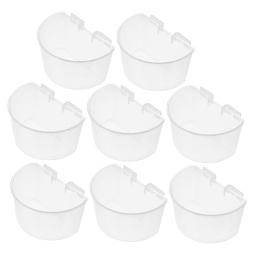 TOYANDONA 8 Stück Teiliges Vogelfutterspender und Wassernäpfe aus Robustem Reißfest Anti spritzend Geeignet als Futter Wasserschale für Tauben Kaninchen Papageien und Hühner im Käfig TOYANDONA 8 Stück Teiliges Vogelfutterspender und Wassernäpfe aus Robustem Reißfest Anti spritzend Geeignet als Futter Wasserschale für Tauben Kaninchen Papageien und Hühner im Käfig von TOYANDONA