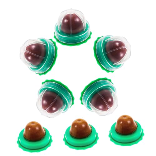 TOYANDONA 8Stücke Katzenminze Snack für Katzen Leckere Lutscher mit Vitamin Pudding Natürlicher Katzenminze als Interaktives und Belohnen von TOYANDONA