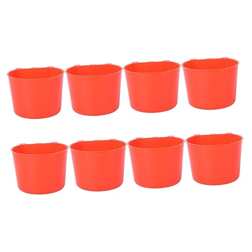 TOYANDONA 8stücke Teiliges Vogelfutterspender Aus Futter Wasserschalen Für Vögel Käfignäpfe Für Papageien Wellensittiche Und Kleine Haustiere TOYANDONA 8stücke Teiliges Vogelfutterspender Aus Futter Wasserschalen Für Vögel Käfignäpfe Für Papageien Wellensittiche Und Kleine Haustiere von TOYANDONA