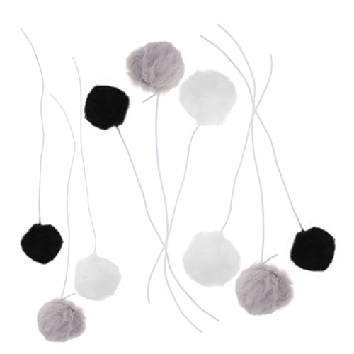 TOYANDONA 9 Stück Katzenkratzbaum-plüschball Interaktives Kätzchenspielzeug Katze Spielt Ball Kätzchen Jagen Haustierjagdspielzeug Neckender Katzenball Elastisches Seil TOYANDONA 9 Stück Katzenkratzbaum-plüschball Interaktives Kätzchenspielzeug Katze Spielt Ball Kätzchen Jagen Haustierjagdspielzeug Neckender Katzenball Elastisches Seil von TOYANDONA
