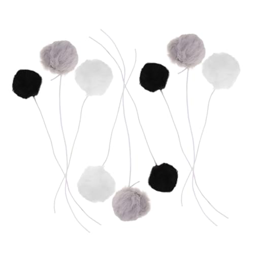 TOYANDONA 9 Stück Katzenkratzbaum-plüschball Katzenspielzeug Necken Katze Necken Ball Haustierjagdspielzeug Neckender Katzenball Kleine Spielzeuge Innen Elastisches Seil TOYANDONA 9 Stück Katzenkratzbaum-plüschball Katzenspielzeug Necken Katze Necken Ball Haustierjagdspielzeug Neckender Katzenball Kleine Spielzeuge Innen Elastisches Seil von TOYANDONA