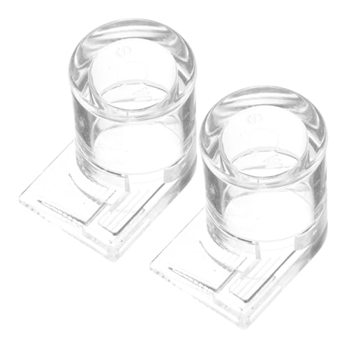 TOYANDONA Ameisen Wasserspender Und Reptilien Wassernapf 2 Stück Aus Kunststoff Für Schildkröten Eidechsen Und Ameisenhaltung Für Terrarien Und Pädagogische Zwecke von TOYANDONA