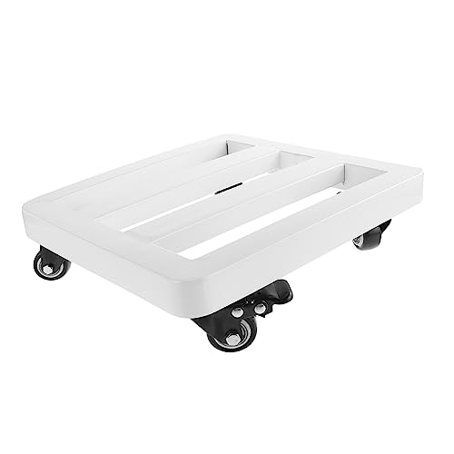 TOYANDONA Anti-Bumping-Tablettbasis Pflanzenständer Anlage Töpfe im Freien drinnen groß Steht Topf Tablett Blumengestell aus Eisen bewegliches Blumentopftablett Blumenständer aus Eisen Weiß TOYANDONA Anti-Bumping-Tablettbasis Pflanzenständer Anlage Töpfe im Freien drinnen groß Steht Topf Tablett Blumengestell aus Eisen bewegliches Blumentopftablett Blumenständer aus Eisen Weiß von TOYANDONA