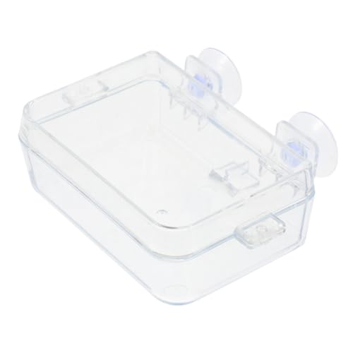 TOYANDONA Anti-Eskapital-Wasserbecken Futter- und Wassernapf Gecko Futterstation Reptilienfutterspender Reptilien Futterautomat Reptilien-Futterbecher Turtle Panzerzubehör Plastik von TOYANDONA