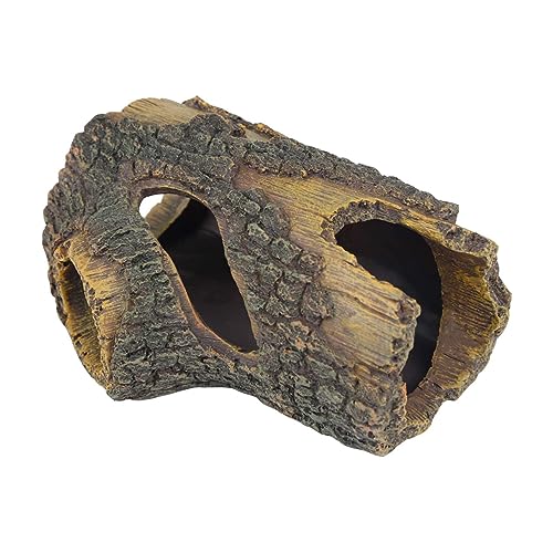 TOYANDONA Aquarium Deko Resin Baumstamm Versteck Ornament Langlebig Farbecht Umweltfreundlich Natürlicher Wurzelimitat Fisch und Reptilien Versteck Fischbecken Landschaft Gestaltung TOYANDONA Aquarium Deko Resin Baumstamm Versteck Ornament Langlebig Farbecht Umweltfreundlich Natürlicher Wurzelimitat Fisch und Reptilien Versteck Fischbecken Landschaft Gestaltung von TOYANDONA