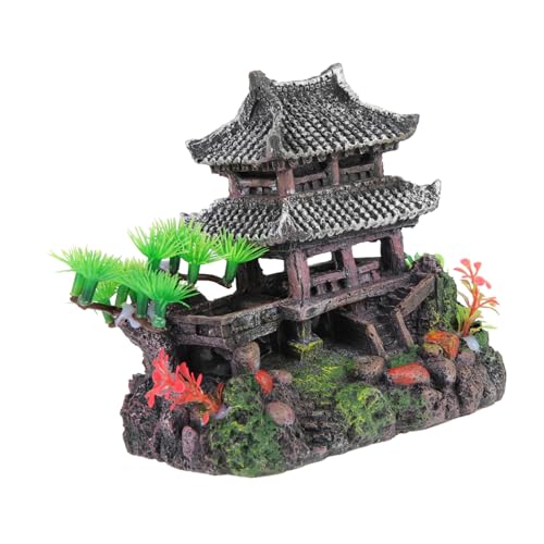 TOYANDONA Aquarium-Dekoration Aus Kunstharz Dekoratives Fischversteck Aquarium-Requisite Kreatives Versteck Für Fische Tank Geeignet Für Aquarien Und Aquarien von TOYANDONA