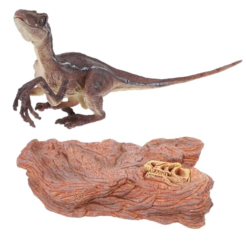TOYANDONA Aquarium Dekoration Dino Figur für Aquarienlandschaften Wiederverwendbar aus Strapazierfähigem Material für Gestaltung von Fischbecken Einzigartiges Wohnaccessoire von TOYANDONA