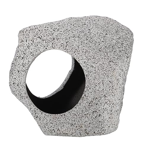 TOYANDONA Aquarium Dekoration wohnungseinrichtung Home Decoration aquariumdeko hausdeko Fisch Panzer Aquarium-Höhlen- Aquarium Landschaftsgestaltung Dekoration Ton Light Grey von TOYANDONA