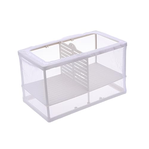 TOYANDONA Aquarium Fischnetz Inkubator mit Saugnäpfen Polyesterrahmen Große Fischbox mit Trennwand für Erhöhte Überlebensrate von Jungfischen Einfache Befestigung Zufällige TOYANDONA Aquarium Fischnetz Inkubator mit Saugnäpfen Polyesterrahmen Große Fischbox mit Trennwand für Erhöhte Überlebensrate von Jungfischen Einfache Befestigung Zufällige von TOYANDONA