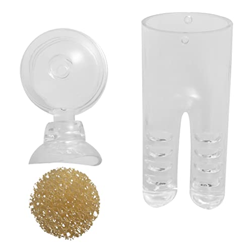 TOYANDONA Aquarium Futterautomat mit Deckel Fütterungsbecher für Garnelen und Fische zu Installieren mit Saugnäpfen aus Ungiftigem für Aquarien TOYANDONA Aquarium Futterautomat mit Deckel Fütterungsbecher für Garnelen und Fische zu Installieren mit Saugnäpfen aus Ungiftigem für Aquarien von TOYANDONA