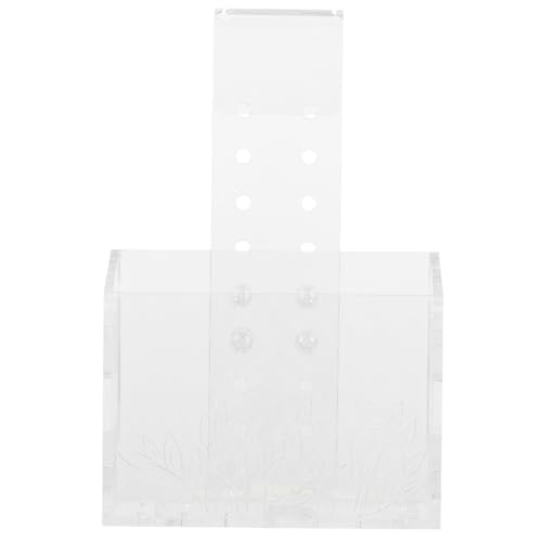 TOYANDONA Aquarium Pflanzenbecher aus Acryl mit Saugnapf Schräger für Licht Langlebiger Pflanzenhalter für Fischbecken Leichter Wasserpflanzentopf mit Haken für Aquarien Dekoration TOYANDONA Aquarium Pflanzenbecher aus Acryl mit Saugnapf Schräger für Licht Langlebiger Pflanzenhalter für Fischbecken Leichter Wasserpflanzentopf mit Haken für Aquarien Dekoration von TOYANDONA