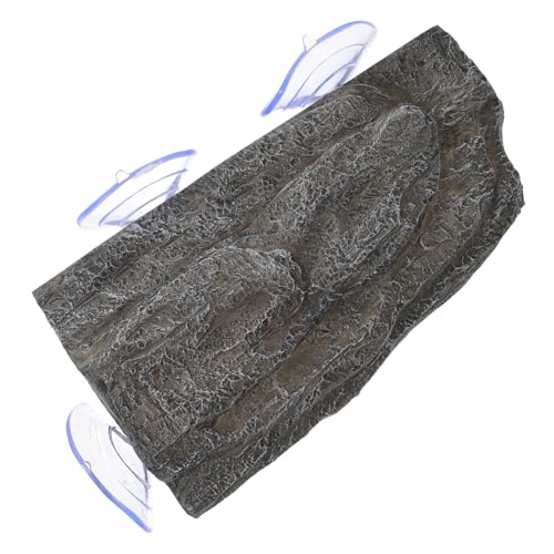 TOYANDONA Aquatische Schildkröten Backenplattform mit Saugnäpfen Kletterdock für Reptilien für Kleine Schildkröten und Frösche Bietet und Sonnenplatz im Aquarium von TOYANDONA