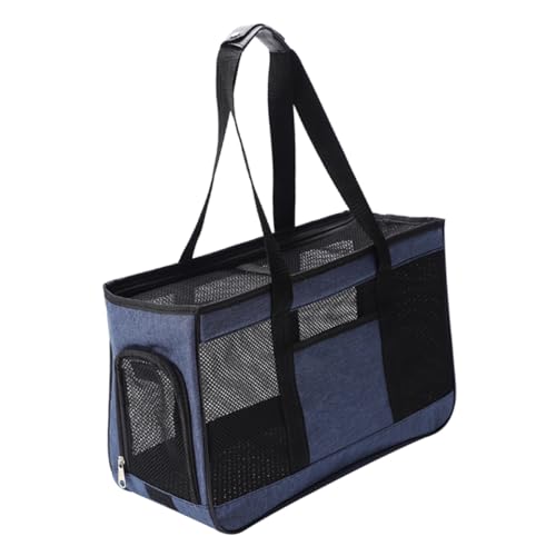 TOYANDONA Atmungsaktive Katzen Tragetasche aus Oxford Leichte Faltbare Transporttasche mit Mesh Komfortabel und Robust für Kleine Haustiere Praktisch und Tragbar für Outdoor Einsätze von TOYANDONA