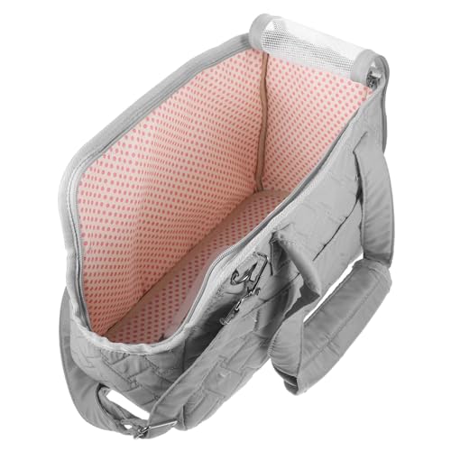 TOYANDONA Atmungsaktive Tragbare Katzentragetasche mit Netzfenster Leichter Handlicher Haustiertragetasche für Kleine Katzen und Hunde für Reisen Spaziergänge und Outdoor aktivitäten TOYANDONA Atmungsaktive Tragbare Katzentragetasche mit Netzfenster Leichter Handlicher Haustiertragetasche für Kleine Katzen und Hunde für Reisen Spaziergänge und Outdoor aktivitäten von TOYANDONA