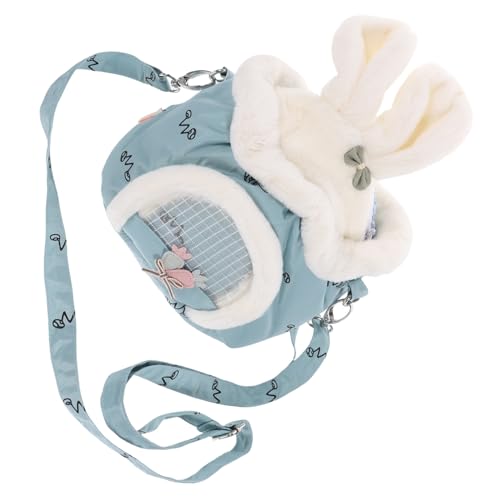 TOYANDONA Atmungsaktive Tragbare Kleintier Tragetasche aus Warm und Leicht für Hamster Ratten und Sugar Glider Modische Haustier Handtasche für Reisen und Outdoor Aktivitäten von TOYANDONA