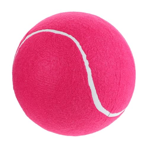 TOYANDONA Aufblasbarer Tennisball Quietschende Tennisbälle Riesiger Hundetennisball Tennisball Für Hunde Großes Tennisballhundspielzeug Kaubälle Für Hunde Große Hundebälle Rosig Gummi TOYANDONA Aufblasbarer Tennisball Quietschende Tennisbälle Riesiger Hundetennisball Tennisball Für Hunde Großes Tennisballhundspielzeug Kaubälle Für Hunde Große Hundebälle Rosig Gummi von TOYANDONA