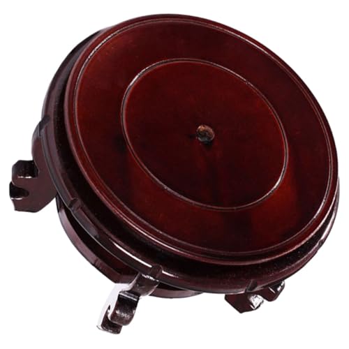 TOYANDONA Aufsteiger Für Gartenpflanzen Anlage Drinnen Vase Boden Stand Steht Links Zimmerpflanzen Topfpflanzengestell Figur Display-Basis Home-Ornament-ständer Light Brown Holz von TOYANDONA