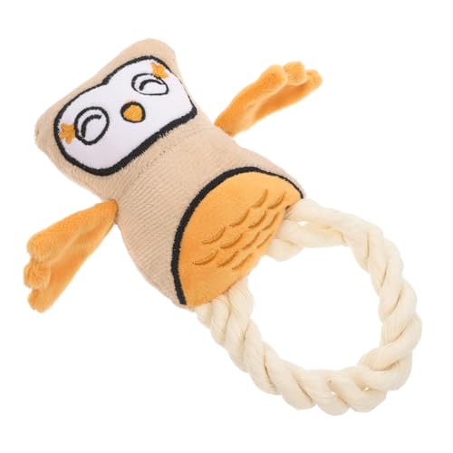TOYANDONA Ausgestopfte Eule Interaktives Hundespielzeug Kauspielzeug Aus Baumwolle Quietschendes Hundespielzeug Kauspielzeug Für Hunde Plüschspielzeug Für Hunde Seilspielzeug Für TOYANDONA Ausgestopfte Eule Interaktives Hundespielzeug Kauspielzeug Aus Baumwolle Quietschendes Hundespielzeug Kauspielzeug Für Hunde Plüschspielzeug Für Hunde Seilspielzeug Für von TOYANDONA