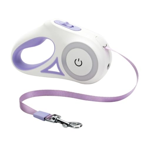 TOYANDONA Automatische Einziehbare Hundeleine mit LED Licht Haustierleine Reflektierende Zugleine Langlebig und Sicher für Nächtliche für Kleine und Große TOYANDONA Automatische Einziehbare Hundeleine mit LED Licht Haustierleine Reflektierende Zugleine Langlebig und Sicher für Nächtliche für Kleine und Große von TOYANDONA