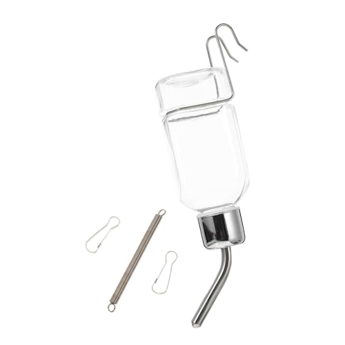 TOYANDONA Hängende Wasserflasche für Hunde und Katzen Automatischer Wasserspender Auslaufsicher für Kleine Haustiere Kaninchen Wasserflasche TOYANDONA Hängende Wasserflasche für Hunde und Katzen Automatischer Wasserspender Auslaufsicher für Kleine Haustiere Kaninchen Wasserflasche von TOYANDONA