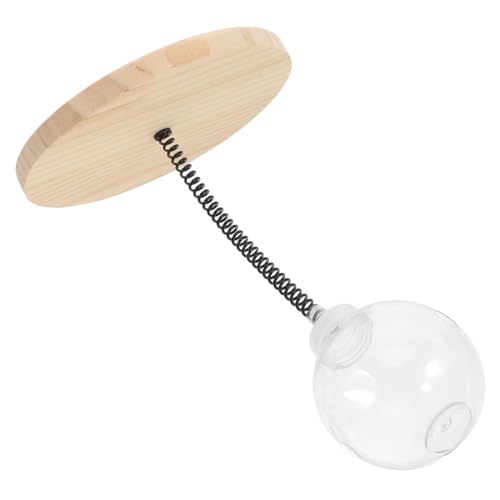 TOYANDONA Automatische Neckereibälle Für Haustiere Ball Mit Langsamer Fütterung Starter Für Leckereien Für Haustiere Zum Auslaufen Von Lebensmitteln Katze Spielt Ball Khaki Feder TOYANDONA Automatische Neckereibälle Für Haustiere Ball Mit Langsamer Fütterung Starter Für Leckereien Für Haustiere Zum Auslaufen Von Lebensmitteln Katze Spielt Ball Khaki Feder von TOYANDONA