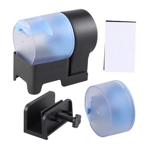 TOYANDONA Automatischer Futterspender für Aquarien Einstellbare Futtermenge Programmierbare Fütterungszeiten Feuchtigkeitsbeständiges Design für Fischliebhaber Futterautomat TOYANDONA Automatischer Futterspender für Aquarien Einstellbare Futtermenge Programmierbare Fütterungszeiten Feuchtigkeitsbeständiges Design für Fischliebhaber Futterautomat von TOYANDONA