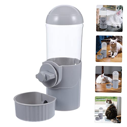 TOYANDONA Automatischer Hängender Haustier Wasserspender Auslaufsicher Druckfest für Katzen und Hunde Leicht zu Reinigen Stabiler Trinknapf für Käfige Bequeme und Sichere Wasserzufuhr von TOYANDONA