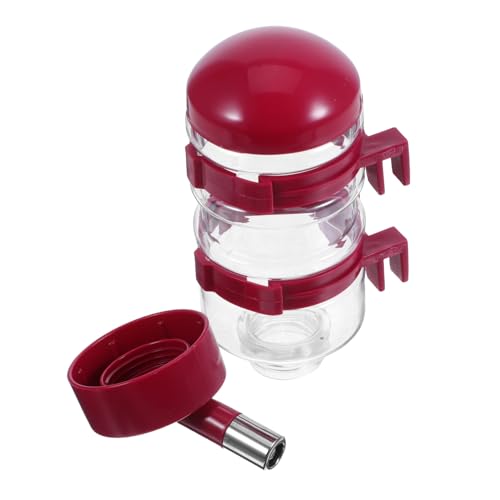 TOYANDONA Automatischer Haustier Wasserspender mit Düse Hängender Trinkbrunnen für Katzen Auslaufsicherer Futterspender für Mehrere Haustiere von TOYANDONA