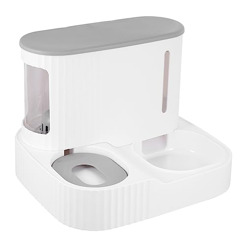 TOYANDONA Automatischer Haustier Wasserspender und Futterautomat für Katzen und Kleine Futterbehälter und Wasserbehälter aus Lebensmittelechtem HIPS und Pet Hygienisches TOYANDONA Automatischer Haustier Wasserspender und Futterautomat für Katzen und Kleine Futterbehälter und Wasserbehälter aus Lebensmittelechtem HIPS und Pet Hygienisches von TOYANDONA