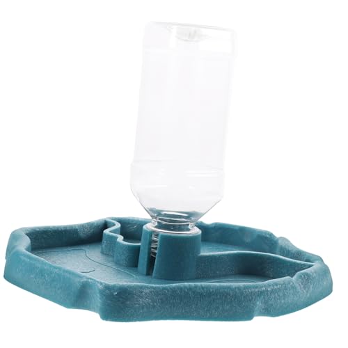 TOYANDONA Automatischer Reptilien Wassernapf mit Stabilem Stand Lebensmittelechtem Kunststoff Glatter Oberfläche Geeignet als Futter und Trinkschale für Schildkröten und Eidechsen TOYANDONA Automatischer Reptilien Wassernapf mit Stabilem Stand Lebensmittelechtem Kunststoff Glatter Oberfläche Geeignet als Futter und Trinkschale für Schildkröten und Eidechsen von TOYANDONA
