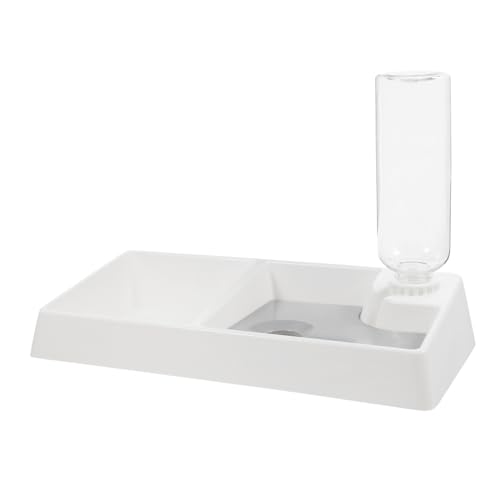 TOYANDONA Duale Futternäpfe Und Wasserspender Für Katzen Und Hunde Automatischer Futter Und Wasserbehälter Mit Auslaufsicherem Design Für Gleichzeitige Fütterung Und Trinken Für TOYANDONA Duale Futternäpfe Und Wasserspender Für Katzen Und Hunde Automatischer Futter Und Wasserbehälter Mit Auslaufsicherem Design Für Gleichzeitige Fütterung Und Trinken Für von TOYANDONA
