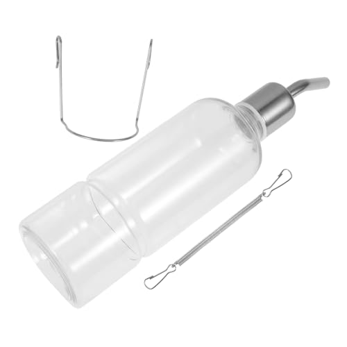 TOYANDONA Automatischer Wasserspender für Kleintiere Trinkflasche mit Hängendem Design für Meerschweinchen und Umweltfreundliches Material von TOYANDONA