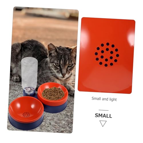 TOYANDONA Automatisches Trinkwasserfütterung von Katzen und Hunden Haustiere Schüssel Futternapf für Hundekäfig Futterspender Katzenfutter Katzenwasser und Lebensmittelschalen Hundefutter pp von TOYANDONA