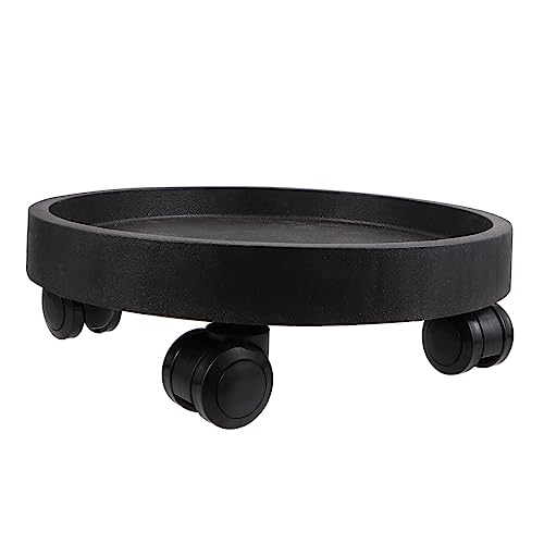 TOYANDONA Basis Für Blumentöpfe Runden Aquarium Mehrere Erzogen Untertasse Hängender Topf Universal- Rechteckig Rattan Blumentopfständer Mit Rädern Pflanzenständer Einstellbar Rad Brown Harz von TOYANDONA