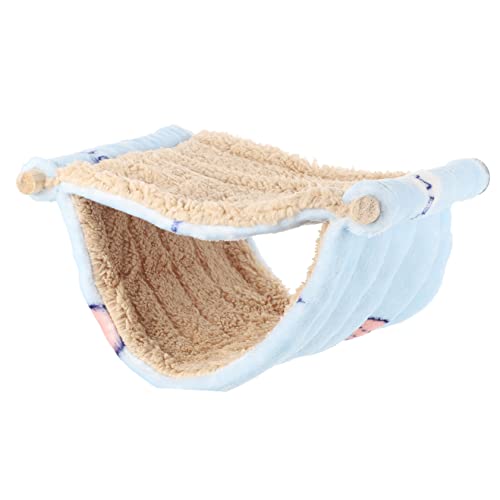 TOYANDONA Bequeme Hängematte Für Kleintiere Doppellagiges Meerschweinchenbett Für Hamster Ratten Und Chinchillas Atmungsaktiv Und Langlebig Schlaf Und Spielgelegenheit von TOYANDONA