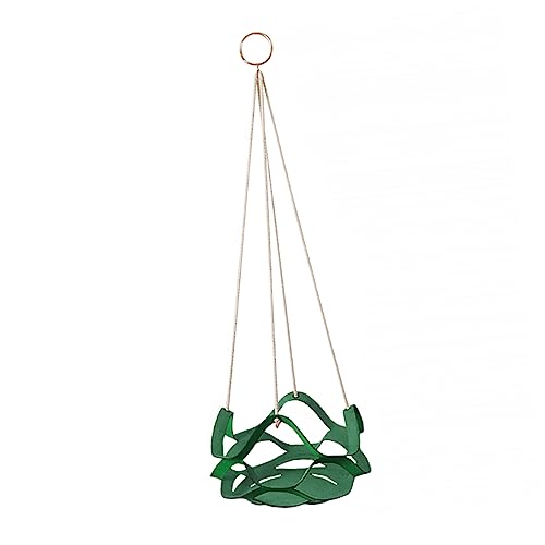 TOYANDONA Blumentopf-Hängekorb aus Leder hängend Hanging Pflanzer Körbe für drinnen küchendekoration deckenkorb pflanzenstände Blumenampel aus Leder Pflanzkorb zum Aufhängen aus Leder Green TOYANDONA Blumentopf-Hängekorb aus Leder hängend Hanging Pflanzer Körbe für drinnen küchendekoration deckenkorb pflanzenstände Blumenampel aus Leder Pflanzkorb zum Aufhängen aus Leder Green von TOYANDONA