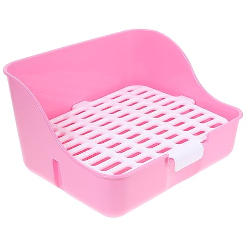 TOYANDONA Box Praktische Haustier Toilette für Kleine für Meerschweinchen Chinchillas Einfache Handhabung Geruchshemmendes Design Hochwertiges TOYANDONA Box Praktische Haustier Toilette für Kleine für Meerschweinchen Chinchillas Einfache Handhabung Geruchshemmendes Design Hochwertiges von TOYANDONA
