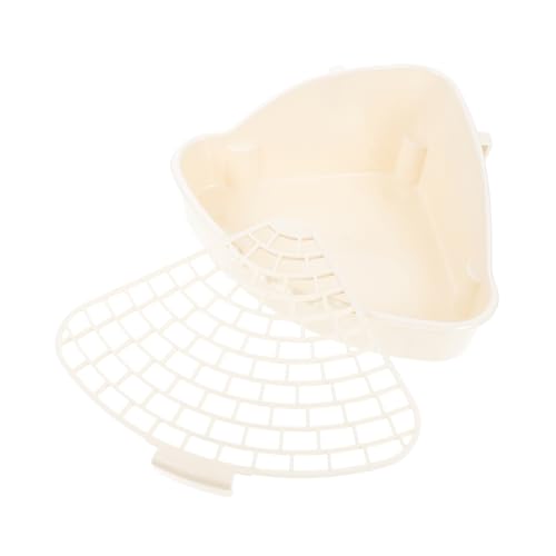 TOYANDONA Bunny Box für Kleintiere Hygienische Toilette für Meerschweinchen aus Hochwertigem Material zu Reinigen für Hamster und Chinchillas TOYANDONA Bunny Box für Kleintiere Hygienische Toilette für Meerschweinchen aus Hochwertigem Material zu Reinigen für Hamster und Chinchillas von TOYANDONA