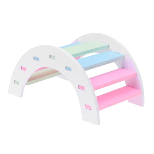 TOYANDONA Bunte für Hamster Kletterspielzeug und Käfigzubehör für Kleine Tiere Klettern und Entspannen für Rennmäuse und Andere Kleintiere TOYANDONA Bunte für Hamster Kletterspielzeug und Käfigzubehör für Kleine Tiere Klettern und Entspannen für Rennmäuse und Andere Kleintiere von TOYANDONA