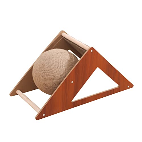 TOYANDONA Cat Scratching Board Toy Durable Scratch Pad with Ball for Kittens Interactive Pet Scratcher for Home Use for Fulfilling Cats Scratching Instincts TOYANDONA Cat Scratching Board Toy Durable Scratch Pad with Ball for Kittens Interactive Pet Scratcher for Home Use for Fulfilling Cats Scratching Instincts von TOYANDONA