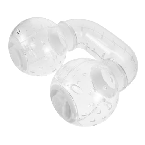 TOYANDONA DIY Hamster Tube aus Kunststoff für Kleine Tiere Erweiterbarer Tunnel Erkundung und Bewegung mit Weißem Deckel TOYANDONA DIY Hamster Tube aus Kunststoff für Kleine Tiere Erweiterbarer Tunnel Erkundung und Bewegung mit Weißem Deckel von TOYANDONA