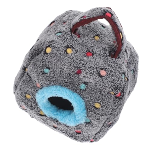 TOYANDONA Das Nesthaus des Vogels Vogelbetten Vogel Ruhenest Winterwarmes Vogelbett Papagei hängende Hängematte gemütlich Vogelnest vogelhaus Nestbett für Papageien Vogelschlafnest Baumwolle von TOYANDONA