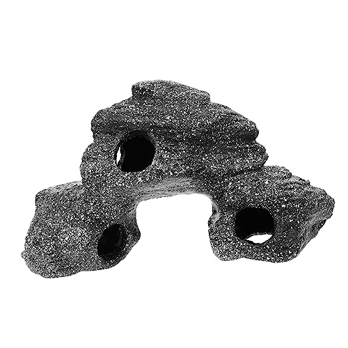 TOYANDONA Delikates Aquarium Resin Fischversteck Höhle Fischtank Dekoration Sicher für Fische und Wasserpflanzen für Aquarien und Teiche TOYANDONA Delikates Aquarium Resin Fischversteck Höhle Fischtank Dekoration Sicher für Fische und Wasserpflanzen für Aquarien und Teiche von TOYANDONA