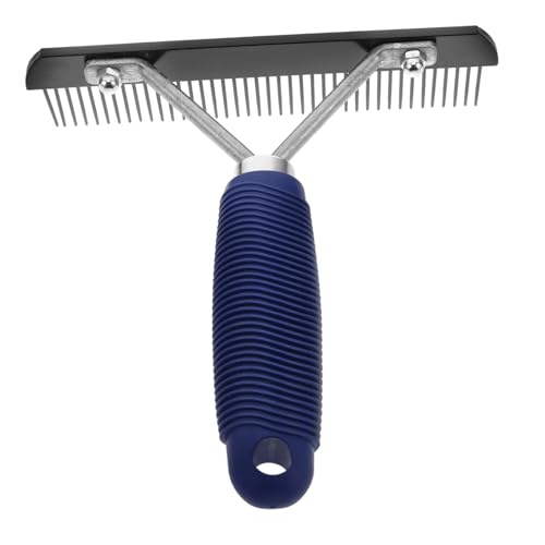 TOYANDONA Dematting Bürste Rake Kamm für Pferde Effektives Entwirren Ergonomischer Griff Langlebig und Pflegeleicht für Pferde Hunde und Andere Tiere TOYANDONA Dematting Bürste Rake Kamm für Pferde Effektives Entwirren Ergonomischer Griff Langlebig und Pflegeleicht für Pferde Hunde und Andere Tiere von TOYANDONA