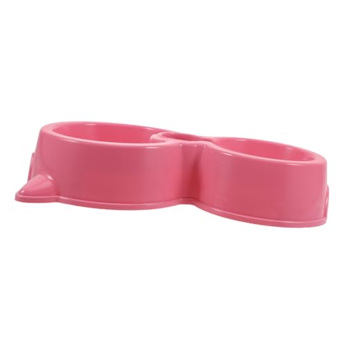 TOYANDONA Doppelnapf für Katzen und Praktischer Futter und Wasserspender aus Robustem Material Design für Kleine und Mittelgroße Haustiere Einfache Wasserauffüllung TOYANDONA Doppelnapf für Katzen und Praktischer Futter und Wasserspender aus Robustem Material Design für Kleine und Mittelgroße Haustiere Einfache Wasserauffüllung von TOYANDONA