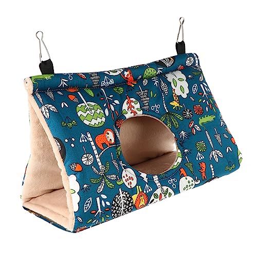 TOYANDONA Dreieckiges Papageiennest Taubenspielzeug Vögel Kolibrikäfig Aufblasbare Futterspender Hühner Wellensittiche Papageien Nistbündel Outdoor Seil Spiralträger Hamster TOYANDONA Dreieckiges Papageiennest Taubenspielzeug Vögel Kolibrikäfig Aufblasbare Futterspender Hühner Wellensittiche Papageien Nistbündel Outdoor Seil Spiralträger Hamster von TOYANDONA