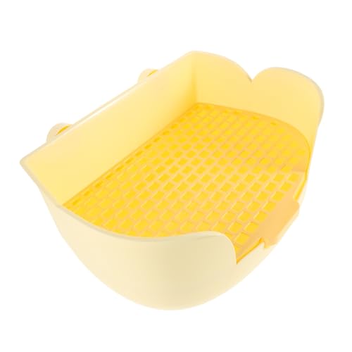 TOYANDONA Eck Toilettenlösung für Kleintiere Meerschweinchen und Chinchillas Langlebig Einfach zu Reinigen Fördert Gewohnheiten für Käfige und Heimgebrauch TOYANDONA Eck Toilettenlösung für Kleintiere Meerschweinchen und Chinchillas Langlebig Einfach zu Reinigen Fördert Gewohnheiten für Käfige und Heimgebrauch von TOYANDONA