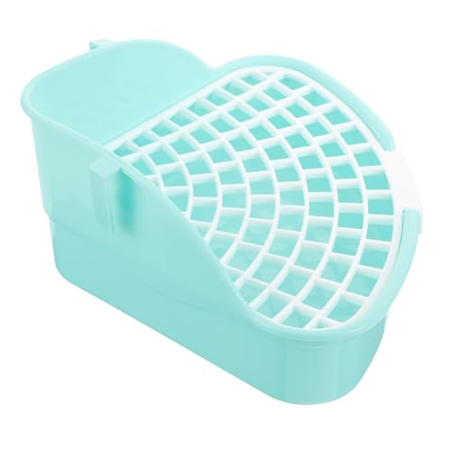 TOYANDONA Eckige Kaninchen Toilette für Kleine Tiere Langlebige Auslaufsichere und Leicht zu Reinigende Katzentoilette zur Stubenreinheitstraining für Kaninchen und Kleintiere TOYANDONA Eckige Kaninchen Toilette für Kleine Tiere Langlebige Auslaufsichere und Leicht zu Reinigende Katzentoilette zur Stubenreinheitstraining für Kaninchen und Kleintiere von TOYANDONA